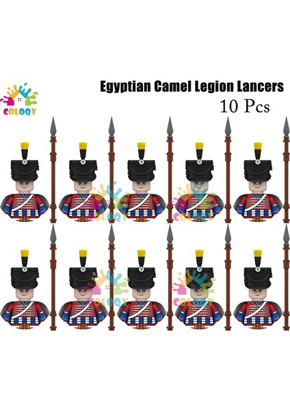 Napolyon Savaşları Asker Yapı Taşları Ikinci Dünya Savaşı Mini Aksiyon Figürleri Tüfekler Silahlar Noel Hediyeleri (Yurt Dışından)