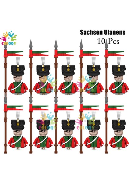 Napolyon Savaşları Asker Yapı Taşları Ikinci Dünya Savaşı Mini Aksiyon Figürleri Tüfekler Silahlar Noel Hediyeleri (Yurt Dışından)