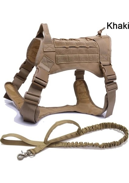 K-Kayışlar ve Ip Stili L Beden Taktik Hizmet Köpek Yelek Nefes Askeri Köpek Giysileri K9 Koşum Ayarlanabilir Boyut Eğitim Avcılık Molle Köpek Taktik Koşum (Yurt Dışından)