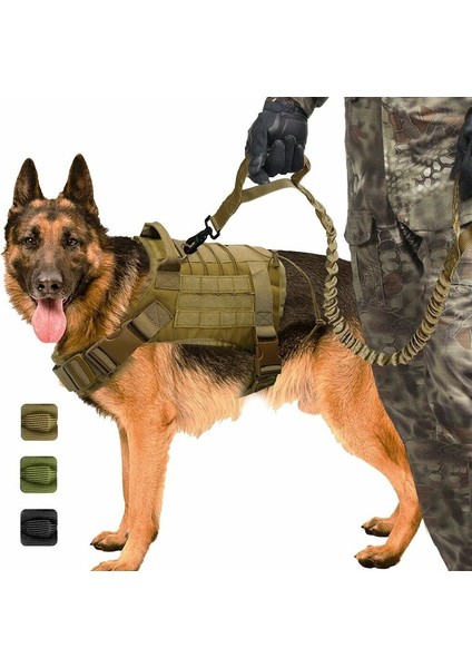 K-Kayışlar ve Ip Stili L Beden Taktik Hizmet Köpek Yelek Nefes Askeri Köpek Giysileri K9 Koşum Ayarlanabilir Boyut Eğitim Avcılık Molle Köpek Taktik Koşum (Yurt Dışından) fiyatları