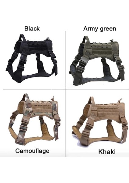 K-Kayışlar ve Ip Stili L Beden Taktik Hizmet Köpek Yelek Nefes Askeri Köpek Giysileri K9 Koşum Ayarlanabilir Boyut Eğitim Avcılık Molle Köpek Taktik Koşum (Yurt Dışından) indirimleri