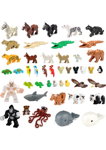 Küçük Yapı Taşı Hayvanlar, Montaj Hediyeleri, Dıy Mini Doğal Yapı Taşı Oyuncakları (Yurt Dışından) fiyatları