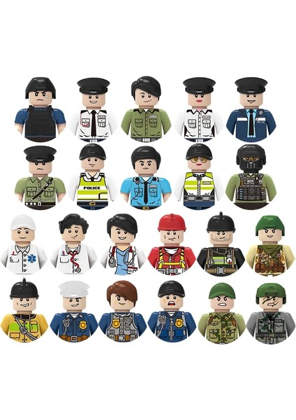 Aile Karakter Seti Yapı Taşları Eğitici Oyuncaklar Doğum Günü Hediyeleri (Yurt Dışından) fiyatları