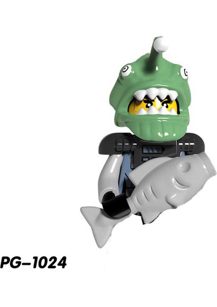 Ninja Karakter Yapı Taşları Animasyon Modeli Yapı Taşları Çocuk Oyuncakları Hediyeler (Yurt Dışından)