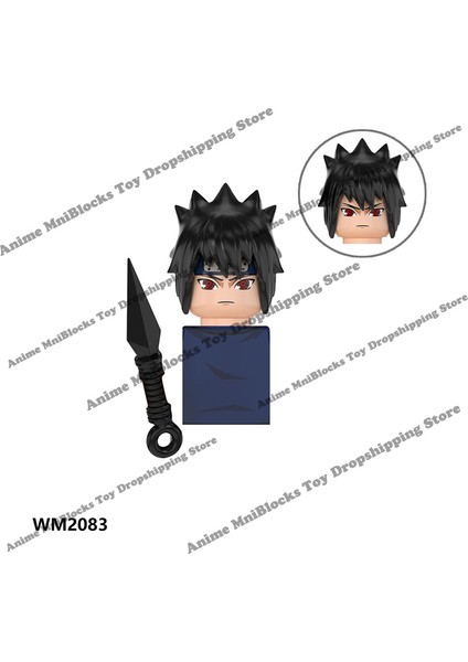 Naruto Yapı Taşları Mini Aksiyon Figürleri Montaj Oyuncakları (Yurt Dışından)