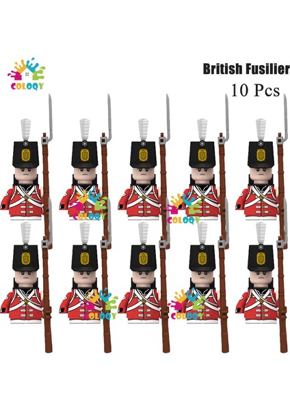 Napolyon Savaşları Asker Yapı Taşları Ikinci Dünya Savaşı Mini Aksiyon Figürleri Tüfekler Silahlar Noel Hediyeleri (Yurt Dışından)