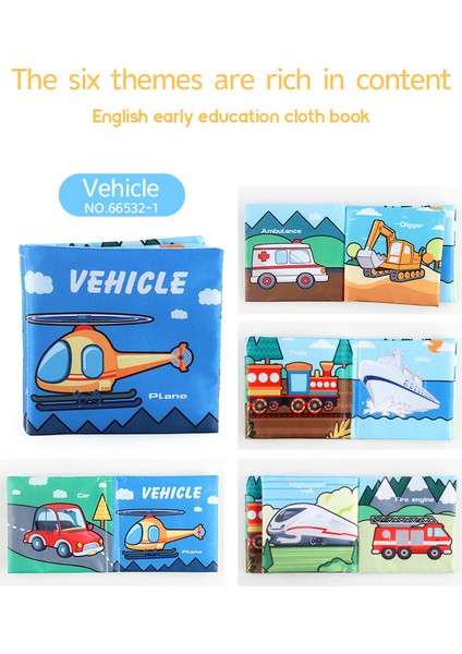 Bebek Bezi Kitap 0-3 Yaş Bebekler ve Küçük Çocuklar Yumuşak Kitapları Çınlayan Kağıt Bezle Yırtamazlar (Yurt Dışından) fiyatları