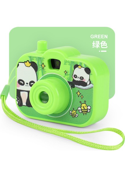 Mini Kamera Slayt Gösterisi Karikatür Ördek Şekli Mini Projektör Panda Kapsül Oyuncak Erkekler ve Kızlar Için (Yurt Dışından)