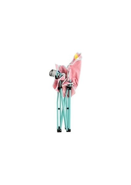 Unicorn Şekilli Çocuk Kamp Sandalyesi - %100 Polyester, Su Geçirmez, Taşıma Çantalı, Bardak Bölmeli, Pembe modelleri
