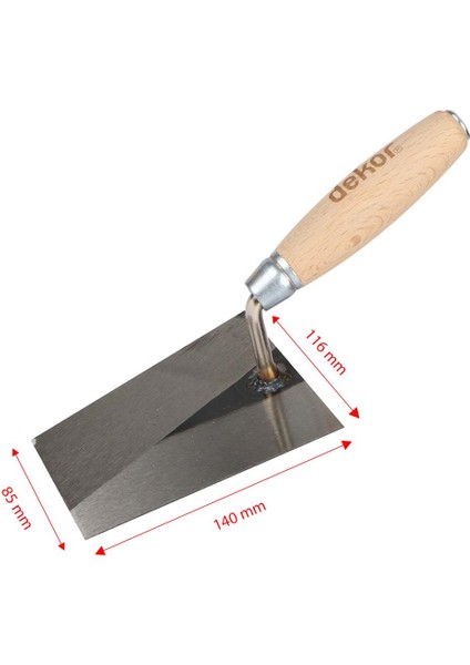 065 Ahşap Saplı Duvarcı Malası 14 cm modelleri