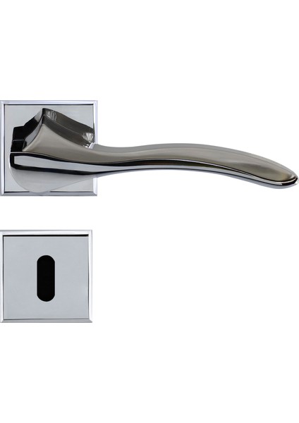 Oda Kapı Kolu 1 Takım Krom Inox Sağa Sola Uygun Ön Arka Oda Kapısı modelleri