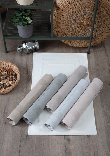 Bernini %100 Pamuk 50X80 2'li Ayak Havlusu - Pudra fiyatları