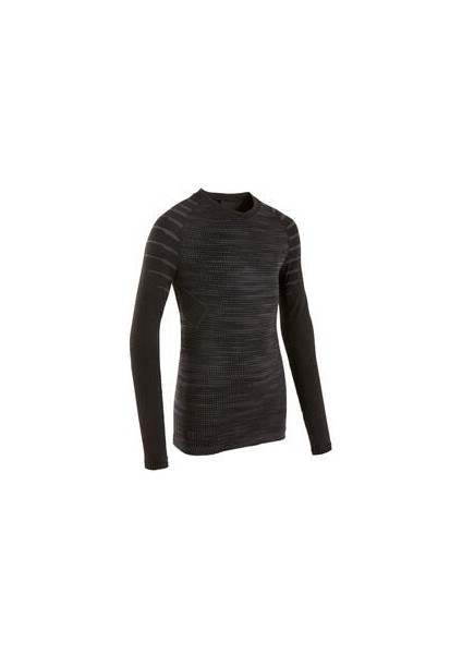 Çocuk Futbol Termal Içlik - Siyah - Uzun Kollu - Keepdry 500 Beden 10-11 yaş