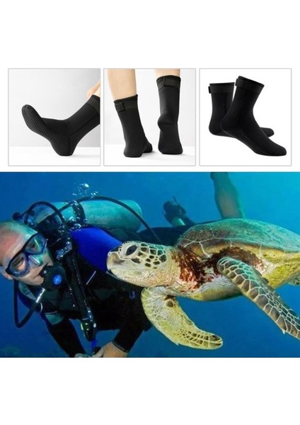 3mm Neopren Dalış Yüzme Sörf Rafting Ayakkabı Çorapları (Yurt Dışından) fırsatları