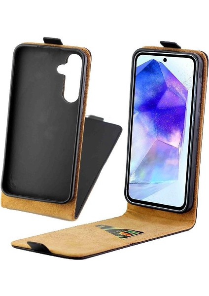 Samsung Galaxy Galaxy Iş Tarzı Kart Yuvası Kapak Için Dikey Flip Case (Yurt Dışından)