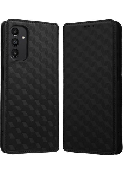 Samsung Galaxy A14 4g/5g Pu Deri Manyetik Kapatma 3D Desen (Yurt Dışından)