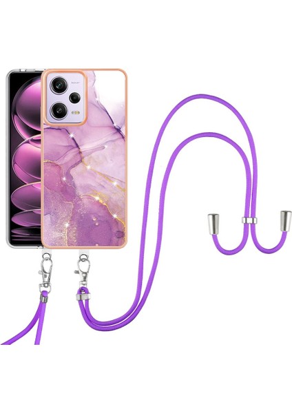 Xiaomi Redmi Için Not 12 Pro 5g Tampon Anti-Çizik Yumuşak Mermer Kayış (Yurt Dışından)