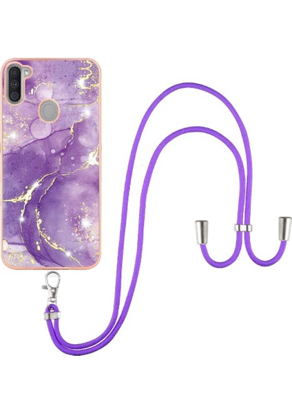 Samsung Galaxy A11 Mermer Tampon Anti-Scratch Yumuşak Crossbody (Yurt Dışından) fiyatları