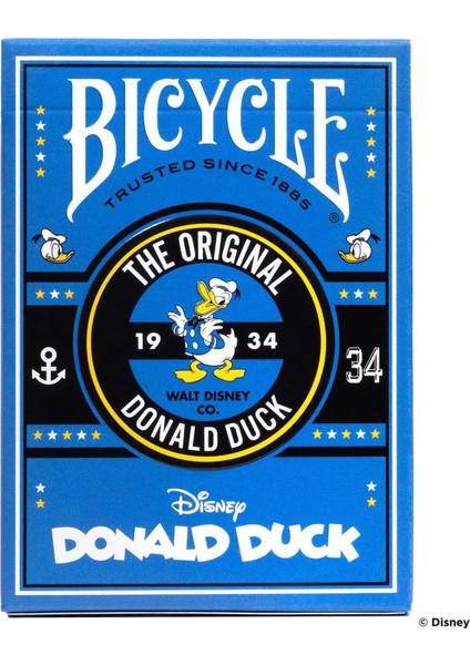 Dısney Donald Duck Europe Oyun Kartı-Bıcycle