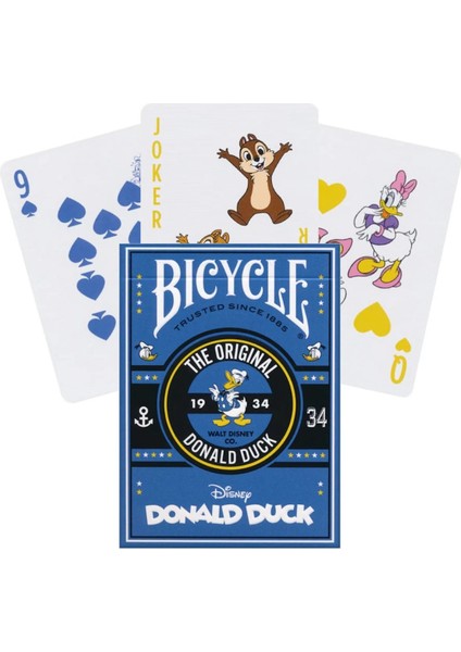 Dısney Donald Duck Europe Oyun Kartı-Bıcycle modelleri