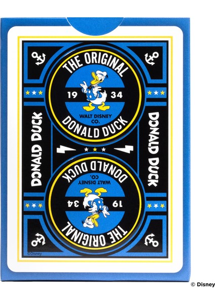 Dısney Donald Duck Europe Oyun Kartı-Bıcycle