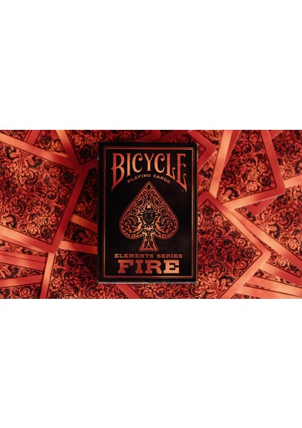 Fire Temalı Oyun Kartları Koleksiyonluk Poker Boyut 1 Adet Yüksek Kalite Amerikan Malı