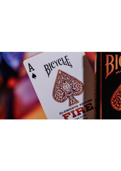 Fire Temalı Oyun Kartları Koleksiyonluk Poker Boyut 1 Adet Yüksek Kalite Amerikan Malı fiyatları