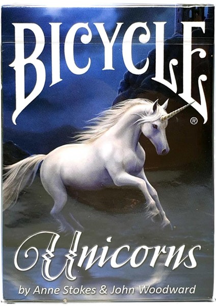 Anne Stokes Unicorns Premium Koleksiyonluk İskambil Oyun Kağıdı Kartları