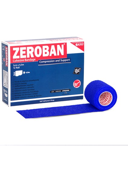 Zeroban 5cm x 4,5m Blue