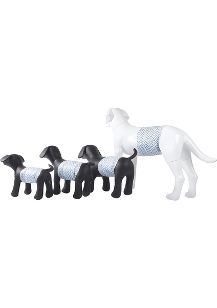 Diapers Erkek Köpekler Için L 18LI Karbonlu Külot indirimleri