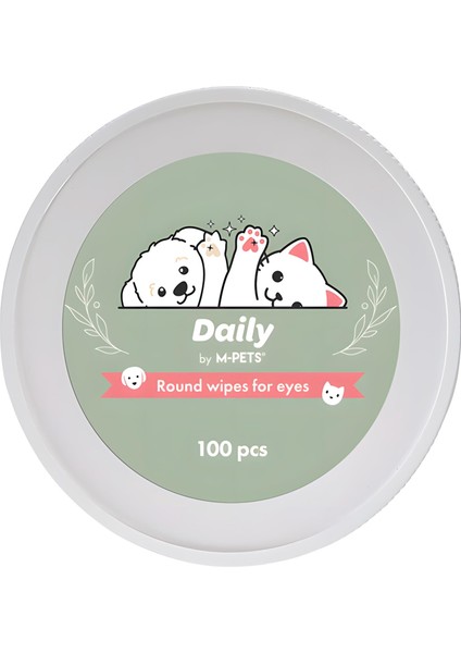 M-Pet Daily Kedi ve Köpek Göz Çevresi Temizleme Pedi 100LÜ modelleri