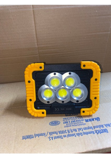 Solar 30W Güneş Enerjili LED Projeksiyon Lamba / Kamp Işığı / Çalışma Lambası. indirimleri