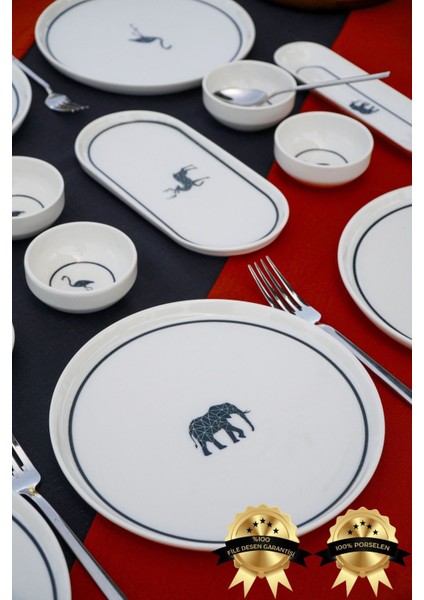 Origami 16 Parça 6 Kişilik Porselen Kahvaltı Takımı fiyatları