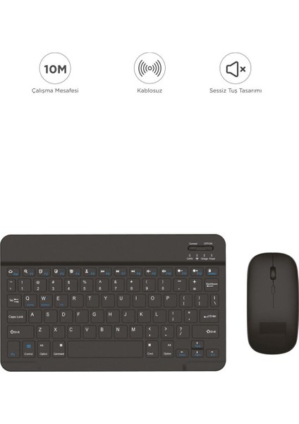 Tmk-04 Bluetooht Kablosuz Klavye Mouse Seti
