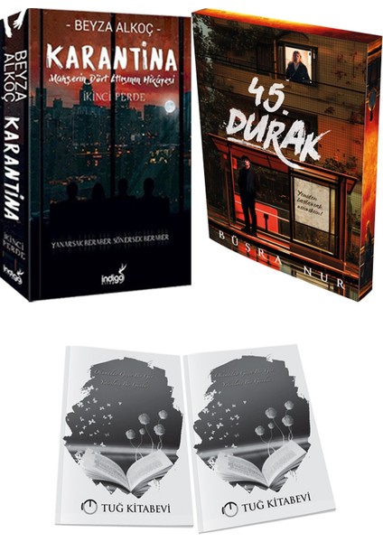 45. Durak ve Karantina 2 Beyza Alkoç 2li Set + Hediyeli