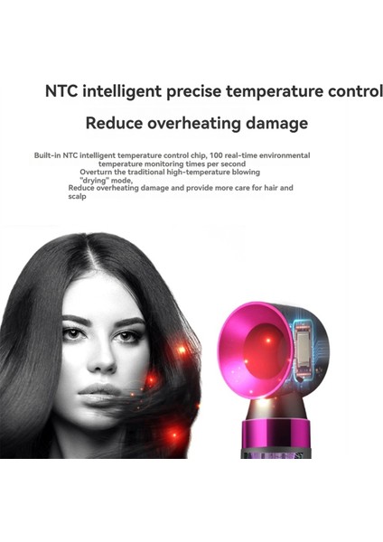 5'i 1 Arada Saç Kurutma Makinesi Otomatik Bukle Makinesi Çok Işlevli Saç Düzleştirici Negatif Iyon Bukle Makinesi Saç Kurutma Makinesi Şekillendirme Seti, B(Us) (Yurt Dışından) fırsatları