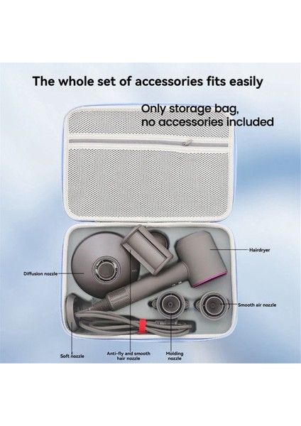 Dyson HD01/02/03/08/12/15 / Laifen LF03 /se 2/ Se Saç Kurutma Makinesi Taşınabilir Saklama Kutusu Darbeye Dayanıklı Seyahat Taşıma Çantası (Yurt Dışından) fiyatları