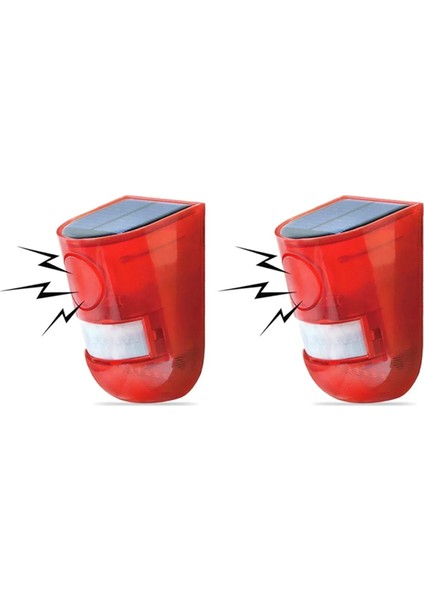 Ev Bahçe Garaj Kulübe Karavan Güvenlik Alarm Sistemi Için Güneş Enerjili Hareket Sensörü Alarmı (Yurt Dışından)