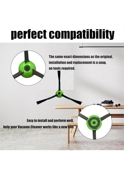 Irobot Roomba E, I ve J Serisi I2 I3 I3+I4 I4+ I6 I6+ I7 I7+ I8 I8+ Plus E5 E6 E7 Fırça Filtreleri Için Yedek Parçalar (Yurt Dışından) indirimleri