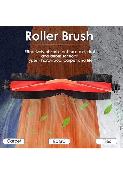 Xiaomi Robot Vakum X20 Max / D109GL Yedek Parçaları Ana Fırça Yan Fırça Hepa Filtre Paspas Bezi Toz Torbası (Yurt Dışından) indirimleri