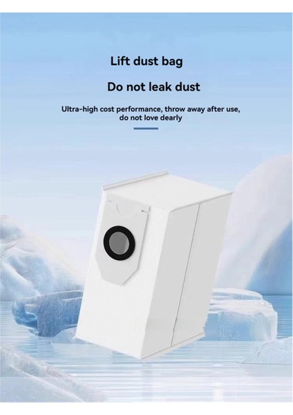 Midea V12 V10 W11 / Eureka J12 Ultra Robot Süpürge Aksesuarları Için 10 Adet Toz Torbası Yedek Toz Torbaları (Yurt Dışından) indirimleri