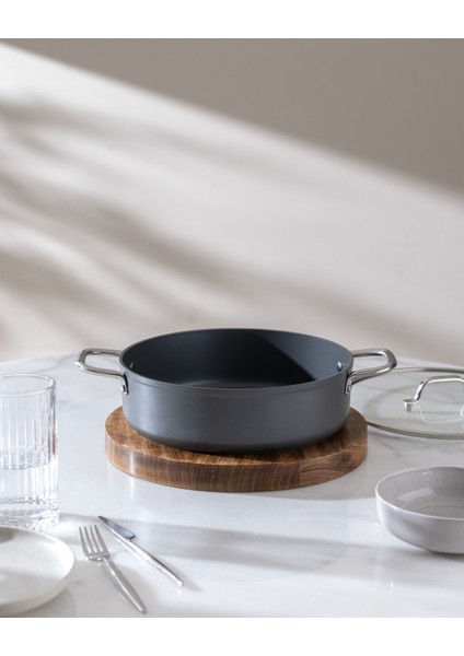 Titanium Profesional Karnıyarık Tenceresi - Antrasit - 26 Cm fiyatları