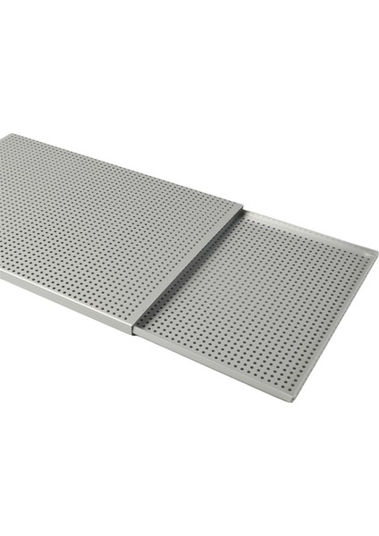 Milföy Hamuru Pişirme Tepsisi Genleşme Önleyici Delikli Pişirme Tepsisi Sert Anodize Ticari Alüminyum Alaşımlı Pişirme Tepsisi A (Yurt Dışından)