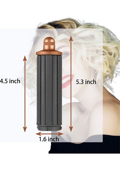 Dyson Airwrap Styler Için 40MM/1.6INCH Kısa Saç Kıvırma Makaraları, Airwrap Styler Için Kendiliğinden Kıvıran Aksesuarlar HS01 HS05 B (Yurt Dışından) modelleri