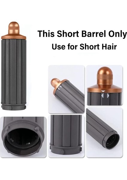 Dyson Airwrap Styler Için 40MM/1.6INCH Kısa Saç Kıvırma Makaraları, Airwrap Styler Için Kendiliğinden Kıvıran Aksesuarlar HS01 HS05 B (Yurt Dışından) indirimleri