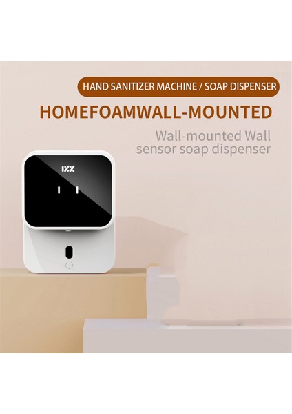 Sıvı Sabunluk Şarj Edilebilir Duvara Monte Otomatik Köpük Dağıtıcı Banyo Için Otomatik Sensörlü Sabunluk (Yurt Dışından) modelleri