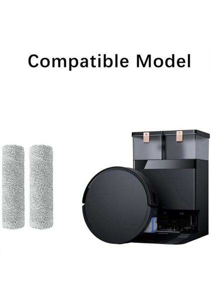 Ecovacs X8 Pro Omni Süpürge Aksesuarları Için 2 Adet Silindir Bezi Gelişmiş Temizlik Verimliliği (Yurt Dışından) indirimleri