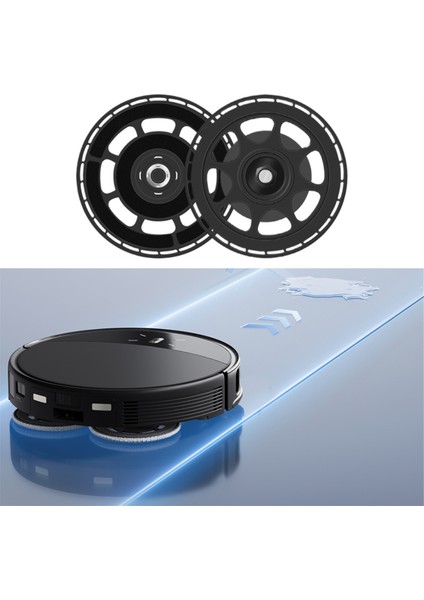 Roborock G20S Ultra / Roborock Saros 10R Robot Süpürge Parçaları Için 2 Adet Yedek Paspas Tutucu Paspas Pedleri Standı (Yurt Dışından) modelleri