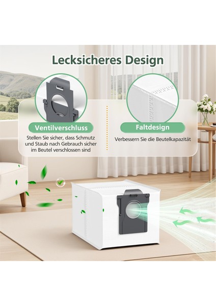 Dreame X40 ULTRA/X50 ULTRA/L10S Pro Ultra Heat /L40 Ultra /L10S Ultra Gen 2 Elektrikli Süpürgeler Için Yedek Toz Torbaları (Yurt Dışından)