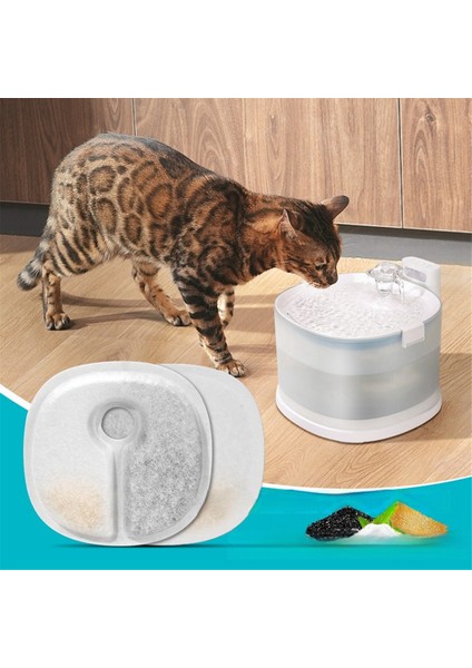 Cheerble Otomatik Evcil Hayvan Çeşmesi Yedek Filtreleri Için Kedi Su Çeşmesi Filtreleri 12 Adet (Yurt Dışından) modelleri